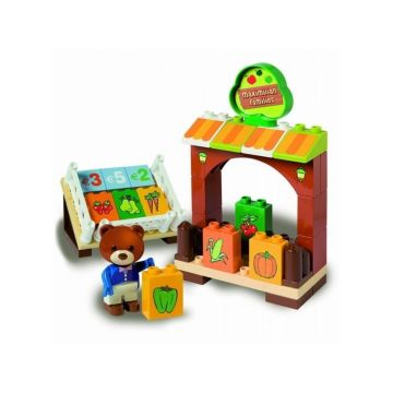 Set constructie cuburi Unico Maximilian Families Aprozar 41 piese