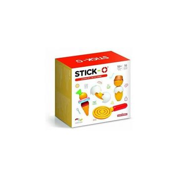 Clicstoys - Set de constructie Magnetic Primul set de gatit , Stick-O