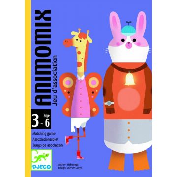 Djeco - Carti de joc Animomix