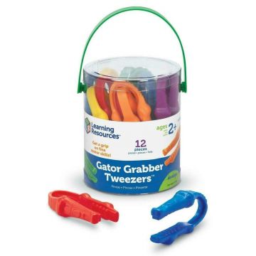 Learning Resources - Set 12 pensete uriase - Aligator