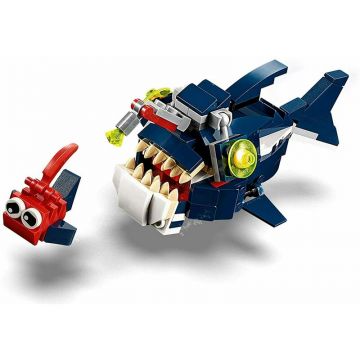 Lego - Set de constructie Creaturi marine din adancuri , ® Creator , 3 in 1, Multicolor