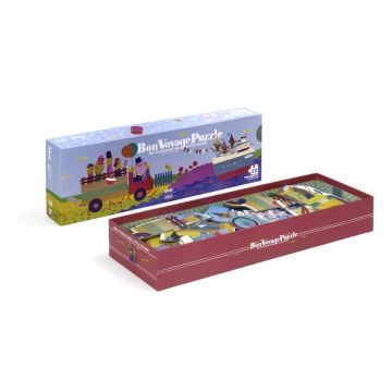 Londji - Puzzle educativ Calatorie placuta in fiecare anotimp , Puzzle Copii, piese 22