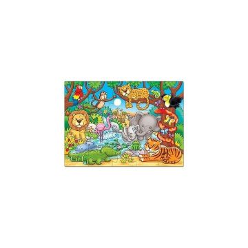 Orchard toys - Puzzle cu activitati Cine este in jungla? - Who's in the jungle?