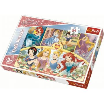 Trefl - Puzzle personaje Amintiri magice , Puzzle Copii , Maxi, piese 24, Multicolor