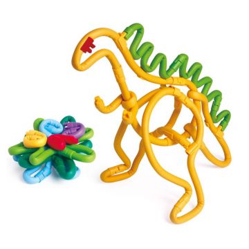 Clicstoys - Set de construit cu magnet Spaghetteez 100 piese