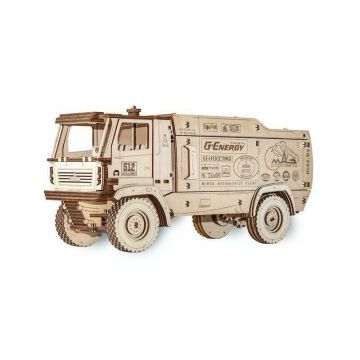 EWA - Puzzle 3D Maz 5309RR , Puzzle Copii , Cu mecanism, Scara 1:30 din Lemn, piese 306