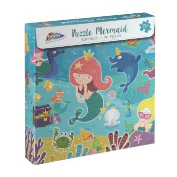 Puzzle - Sirene jucause (96 piese)