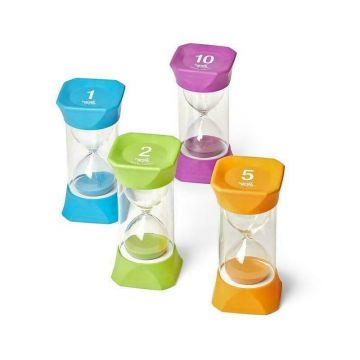 Hand2Mind - Set clepsidre Jumbo, Multicolor