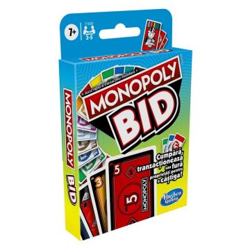 Hasbro - Carti de joc Monopoly Bid