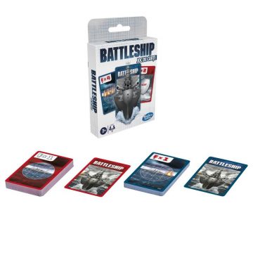 Hasbro - Joc de societate Battleship, In limba romana, Cu carti