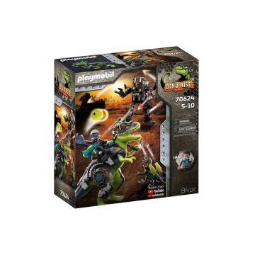 Playmobil - Set de constructie T-rex Batalia Giganticilor , Dino Rise