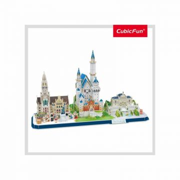 Cubic fun - Puzzle 3D Bavaria 178 Piese