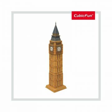 Cubic Fun - Puzzle 3D Big Ben (Nivel Mediu 44 Piese)