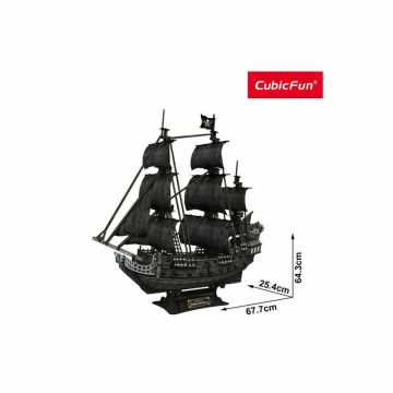 Cubic fun - Puzzle 3D Nava Mare Queen Anne 328 Piese