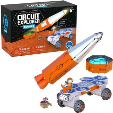 Educational Insights - Set de constructie Misiune in spatiu: Lumini Circuit Explorer