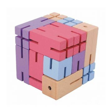 Fridolin - Joc logic 3D puzzle Figurina violet