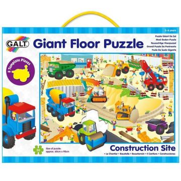 Galt - Giant floor puzzle Santierul 30 piese