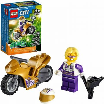 Lego - CITY MOTOCICLETA DE CASCADORIE PENTRU SELFIE 60309