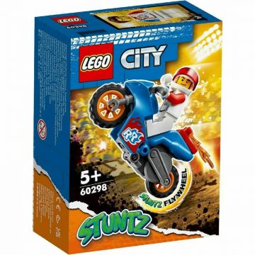 Lego - CITY MOTOCICLETA DE CASCADORIE-RACHETA 60298