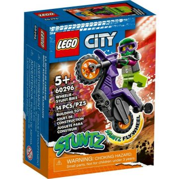 Lego - CITY MOTOCICLETA DE CASCADORIE WEELIE 60296