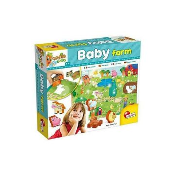 Puzzle de podea - Distractie la ferma (12 piese)