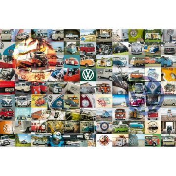 Puzzle 99 Momente Cu Volkswagen, 3000 Piese