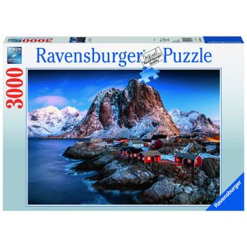 Puzzle Hamnoy, 3000 Piese