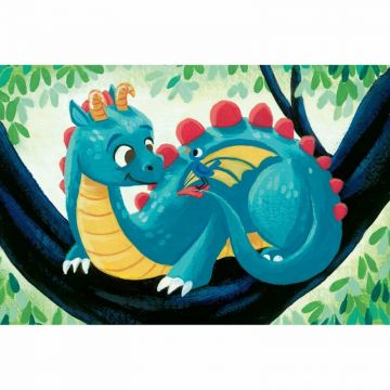 Ravensburger - Puzzle In Cutie Dragon, 6 Piese