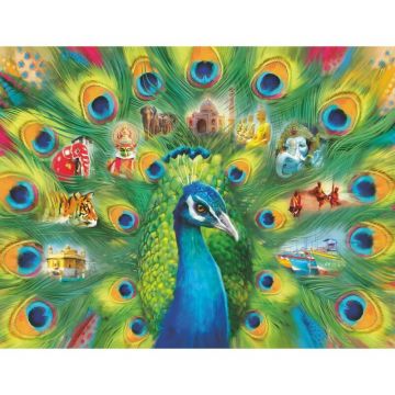 Ravensburger - Puzzle Paun, 2000 Piese