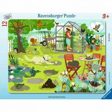 Ravensburger - Puzzle Tip Rama Gradina Noastra, 12 Piese
