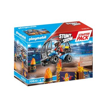Playmobil - Stunt Show - Vehicul Si Rampa De Foc