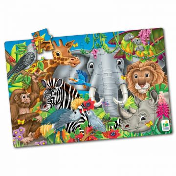 Puzzle Mare De Podea - Animalele Lumii