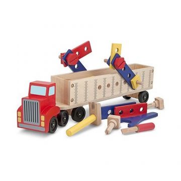 Banc de lucru mobil Camion cu unelte Melissa and Doug