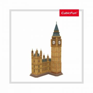 Cubic Fun - Puzzle 3D si Brosura-Big Ben 94 Piese