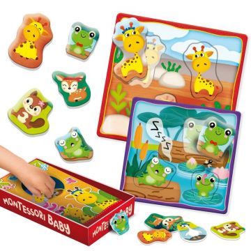 Lisciani - Cutiuta Montessori - Animalutele mele