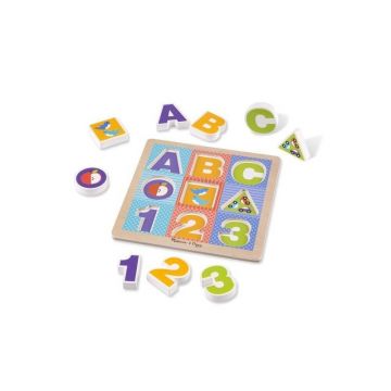 Melissa & Doug - Puzzle cu piese mari pentru belelusi