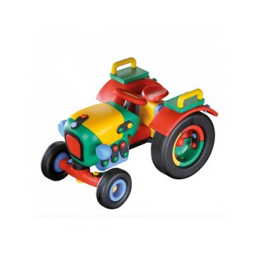 Mic o Mic - Set de constructie Tractor 3D, 16.5 cm
