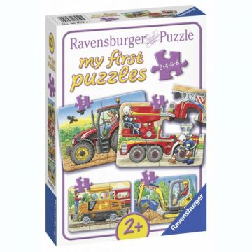 Mini Puzzle Ravensburger - Utilaje Agricole