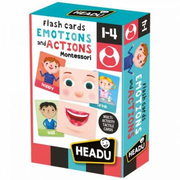 Montessori - Carti emotii si actiuni Headu