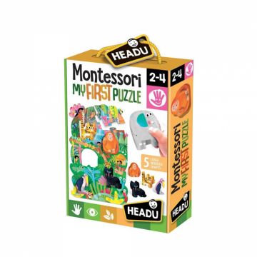 Montessori Primul meu puzzle - Jungla Headu