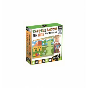 Montessori Puzzle tactil ferma Headu