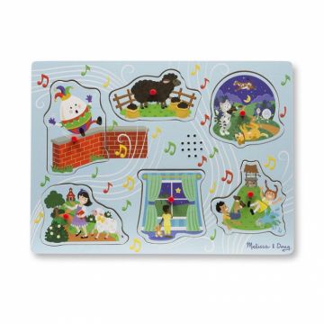 Puzzle cu sunete Cantecele copilariei 2 - Melissa and Doug