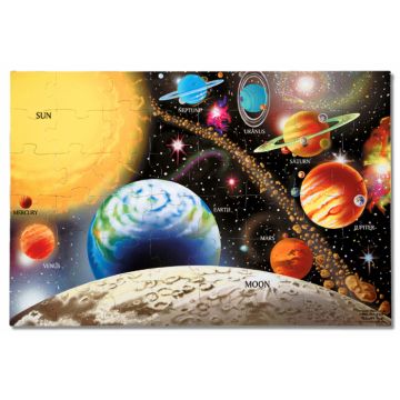 Puzzle de podea Sistemul Solar Melissa and Doug