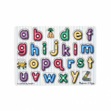 Puzzle lemn Alfabet Melissa and Doug