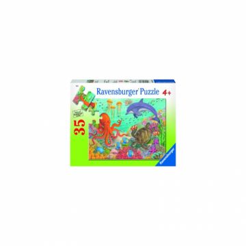 Puzzle Ravensburger Animale Din Ocean, 35 Piese