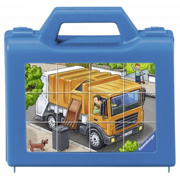 Puzzle Ravensburger In Cutie Vehicule, 12 Piese