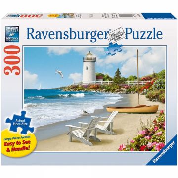 Puzzle Ravensburger Plaja, 300 Piese