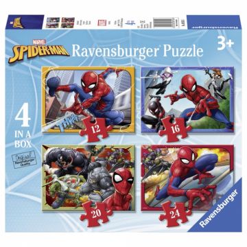 Puzzle Ravensburger Spider-Man, 12 16 20 24 Piese