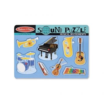 Puzzle sonor Instrumente muzicale Melissa and Doug