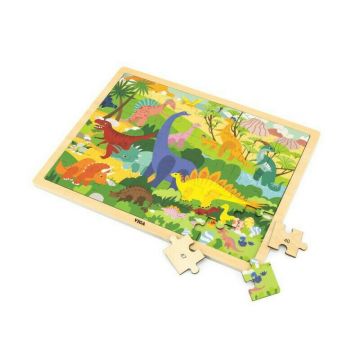 Viga - Puzzle Lumea dinozaurilor, 48 de piese,